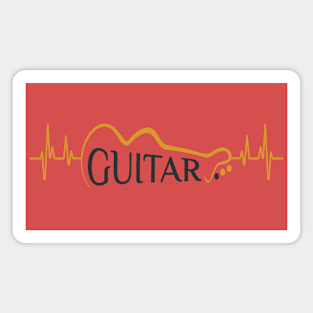 The beat of a guitarist Magnet